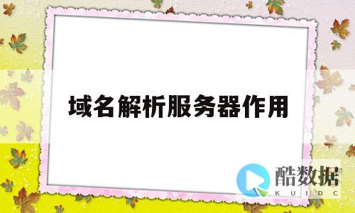 DNS器