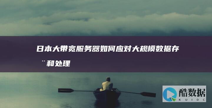 日本大带宽服务器如何应对大规模数据存储和处理需求？ (日本大带宽服务器)