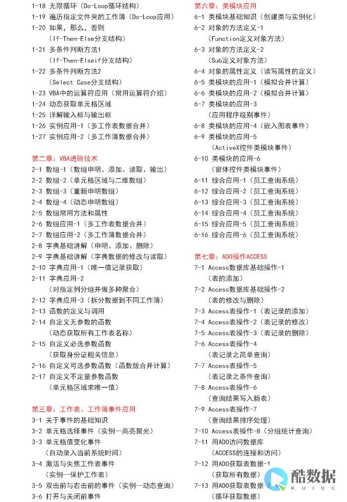 利用VBA实现数据库多条件匹配查找的技巧