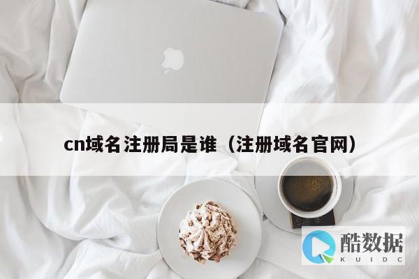 cn域名个人操作流程