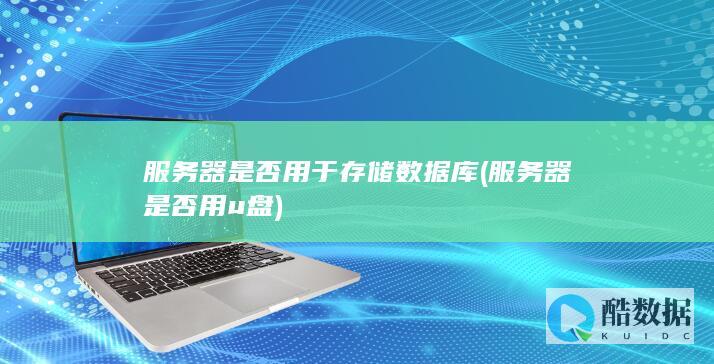 服务器是否用于存储数据库 (服务器是否用u盘)