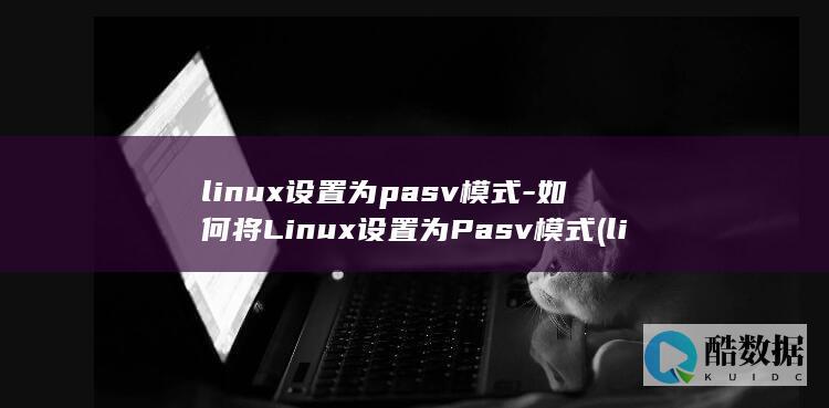 如何将Linux设置为Pasv模式