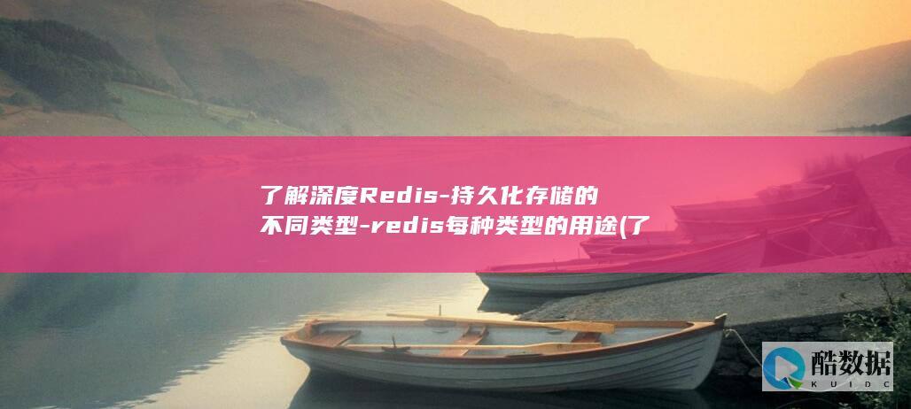 了解深度Redis-持久化存储的不同类型-redis每种类型的用途 (了解深度测试的介绍和申请步骤)