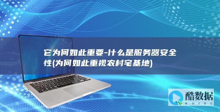 它为何如此重要-什么是服务器安全性 (为何如此重视农村宅基地)