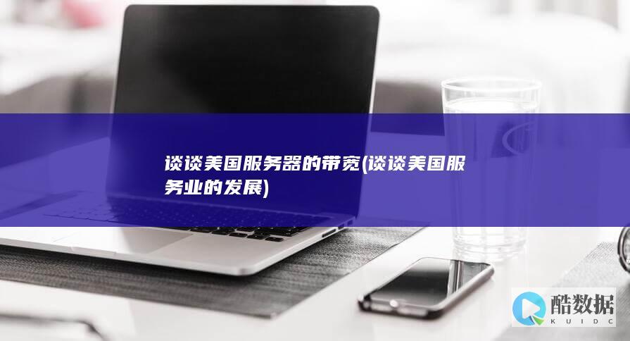 谈谈美国服务器的带宽 (谈谈美国服务业的发展)