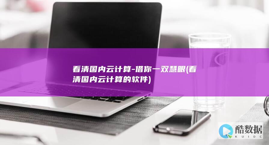 看清国内云计算-借你一双慧眼 (看清国内云计算的软件)