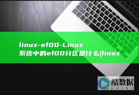 linux-ef00-Linux系统中的ef00分区是什么 (linux-firmware)