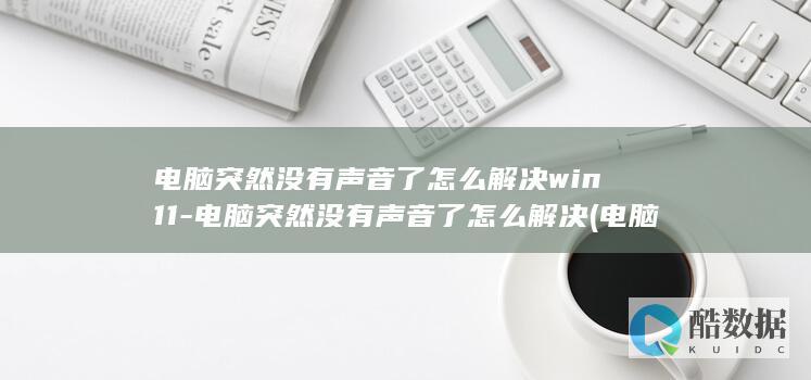 电脑突然没有声音了怎么解决win11-电脑突然没有声音了怎么解决 (电脑突然没有wifi连接功能)