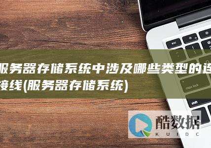 服务器存储系统中涉及哪些类型的连接线 (服务器存储系统)
