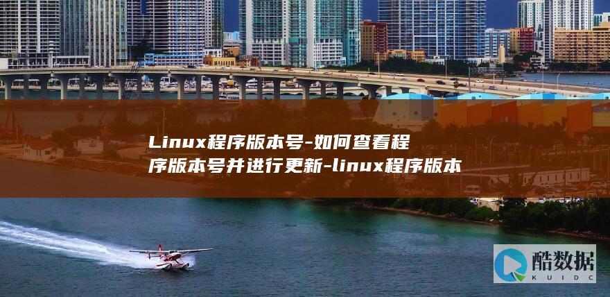 Linux程序版本号-如何查看程序版本号并进行更新-linux程序版本号 (linux程序设计)