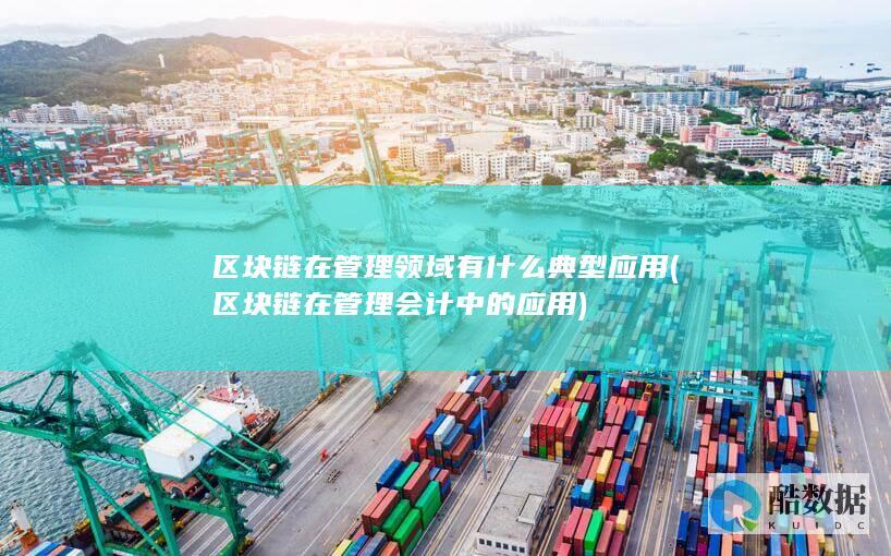 区块链在管理领域有什么典型应用 (区块链在管理会计中的应用)