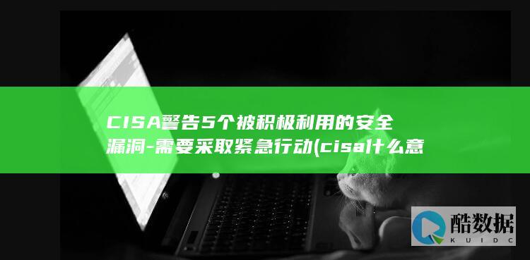 CISA警告5个被积极利用的安全漏洞-需要采取紧急行动 (cisa什么意思)
