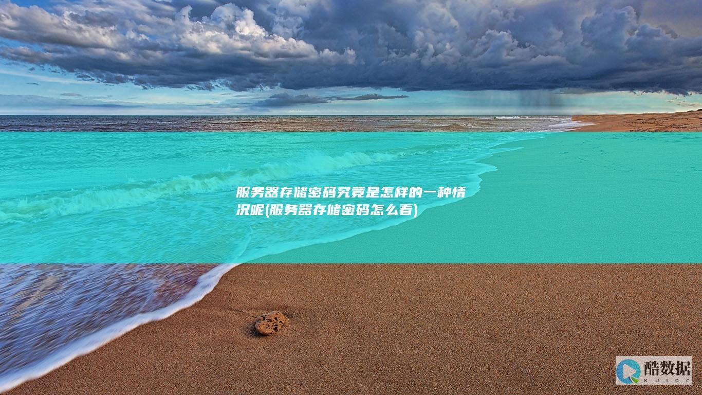 服务器存储密码究竟是怎样的一种情况呢 (服务器存储密码怎么看)