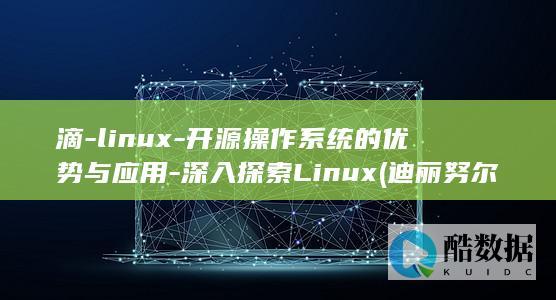 滴-linux-开源操作系统的优势与应用-深入探索Linux (迪丽努尔)
