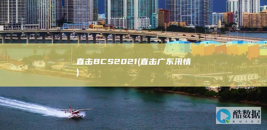 直击BCS2021 (直击广东汛情)