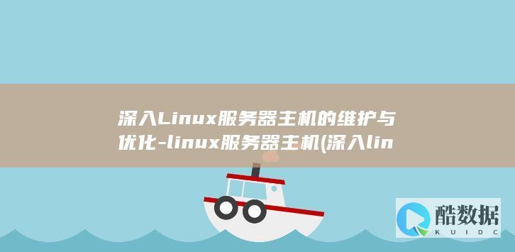 深入Linux服务器主机的维护与优化-linux服务器主机 (深入linux内核架构)