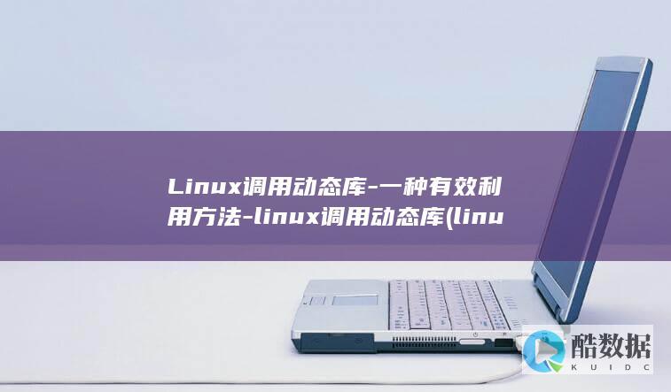 Linux调用动态库-一种有效利用方法-linux调用动态库 (linux调整时间的命令)