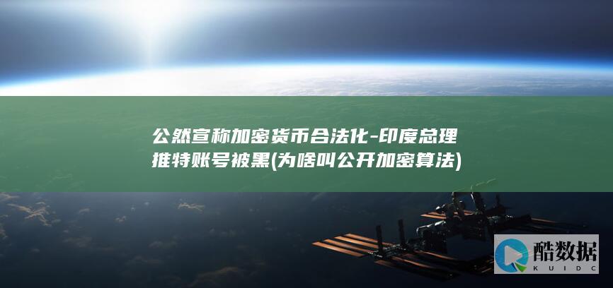 公然宣称货币合法化