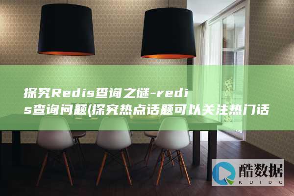 探究查询之谜