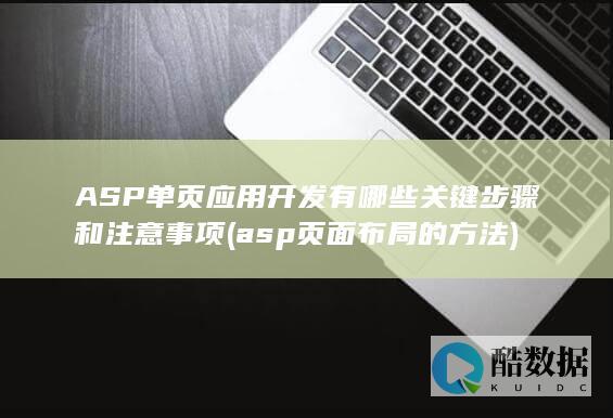 ASP单页应用开发有哪些关键步骤和注意事项 (asp页面布局的方法)