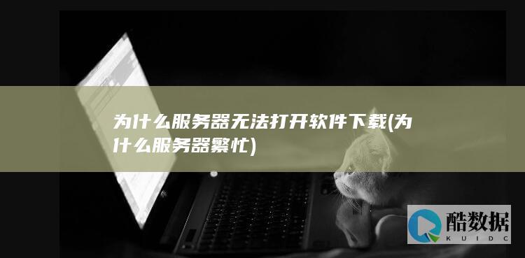 为什么服务器无法打开软件下载 (为什么服务器繁忙)
