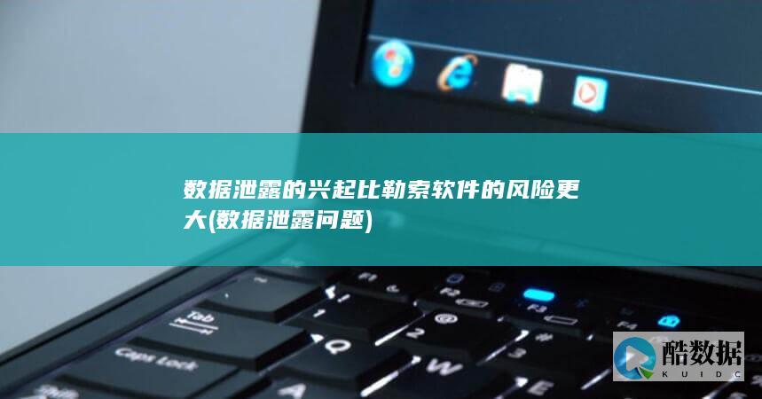数据泄露的兴起比勒索软件的风险更大 (数据泄露问题)