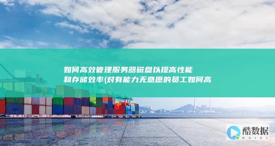 如何高效管理服务器磁盘以提高性能和存储效率 (对有能力无意愿的员工如何高效管理)