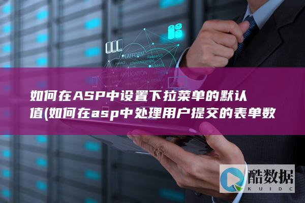 如何在ASP中设置下拉菜单的默认值 (如何在asp中处理用户提交的表单数据)