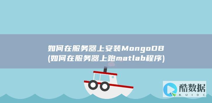 如何在服务器上安装MongoDB (如何在服务器上跑matlab程序)