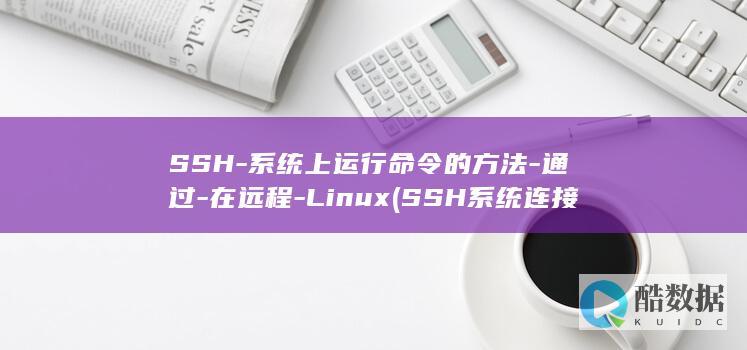 SSH-系统上运行命令的方法-通过-在远程-Linux (SSH系统连接步骤)