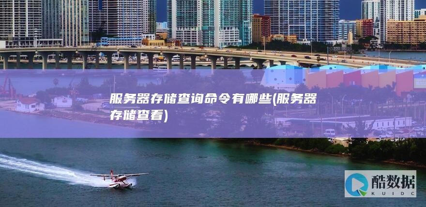 服务器存储查询命令有哪些 (服务器存储查看)