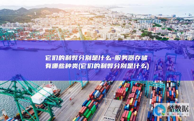它们的利弊分别是什么-服务器存储有哪些种类 (它们的利弊分别是什么)