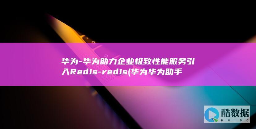 助力企业极致性能服务引入Redis