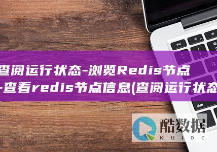 查阅运行状态-浏览Redis节点-查看redis节点信息 (查阅运行状态怎么关闭)