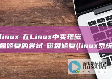 linux-在Linux中实现磁盘修复的尝试-磁盘修复 (linux系统)