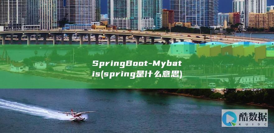 SpringBoot-Mybatis (spring是什么意思)
