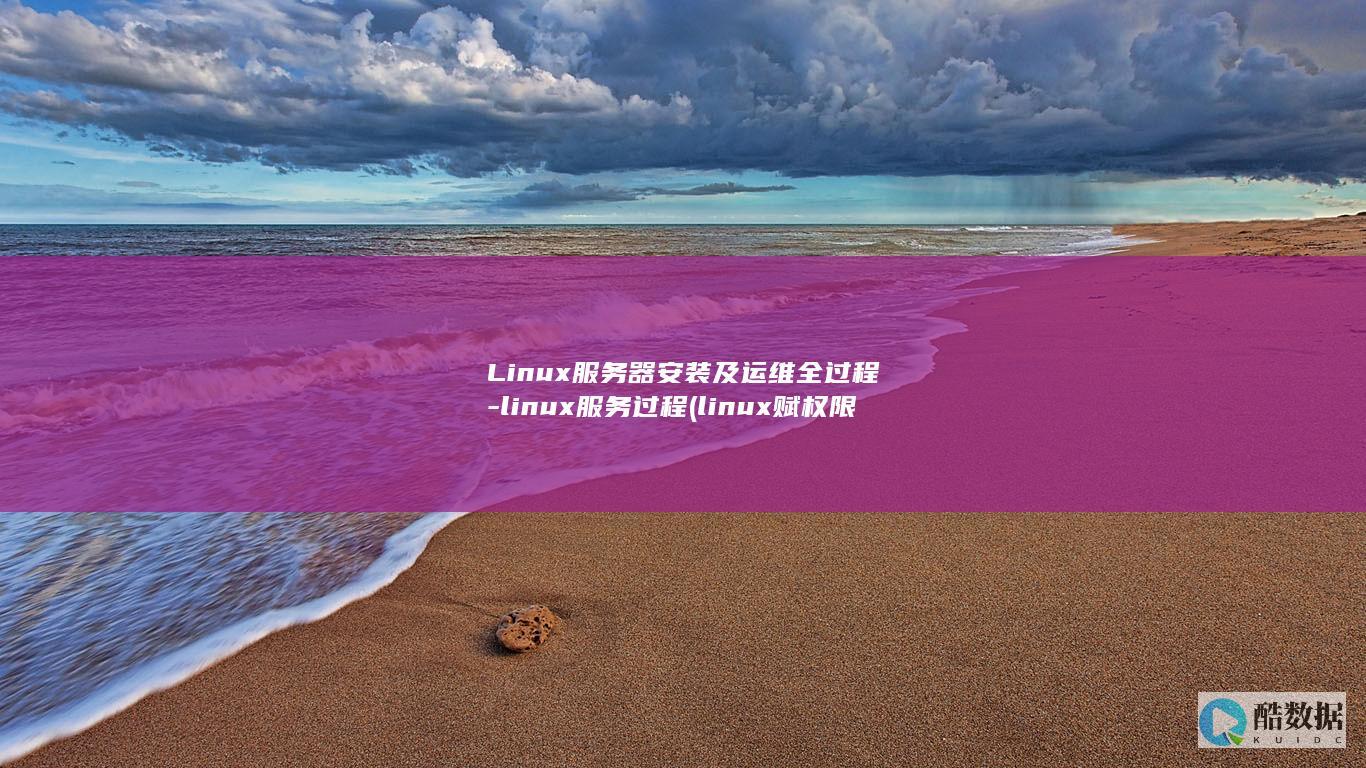 Linux服务器安装及运维全过程-linux服务过程 (linux赋权限命令chmod 777)