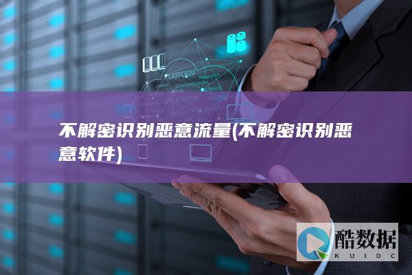 不解密识别恶意流量