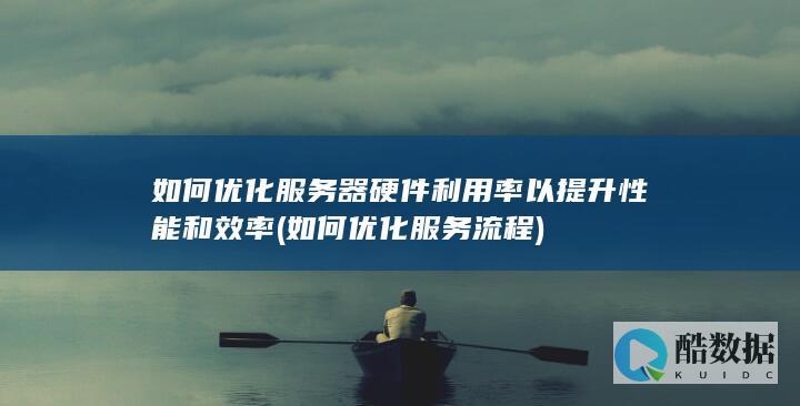 如何优化服务器硬件利用率以提升性能和效率 (如何优化服务流程)