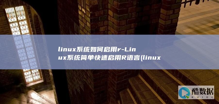 linux系统如何启用r-Linux系统简单快速启用R语言 (linux系统)