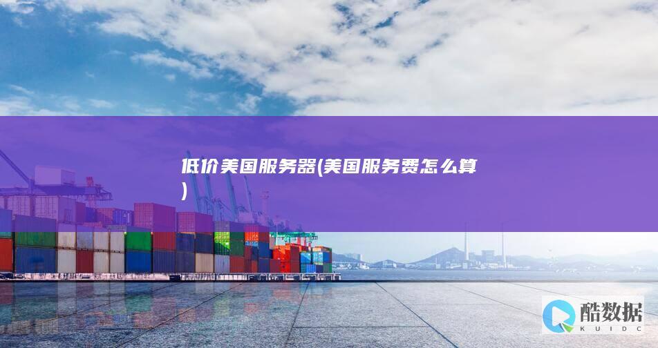 低价美国服务器 (美国服务费怎么算)