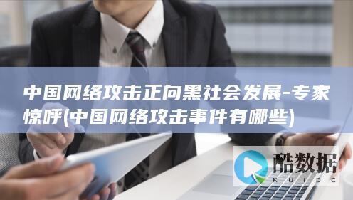 中国网络攻击正向黑社会发展-专家惊呼 (中国网络攻击事件有哪些)
