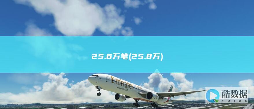 25.6万笔 (25.8万)