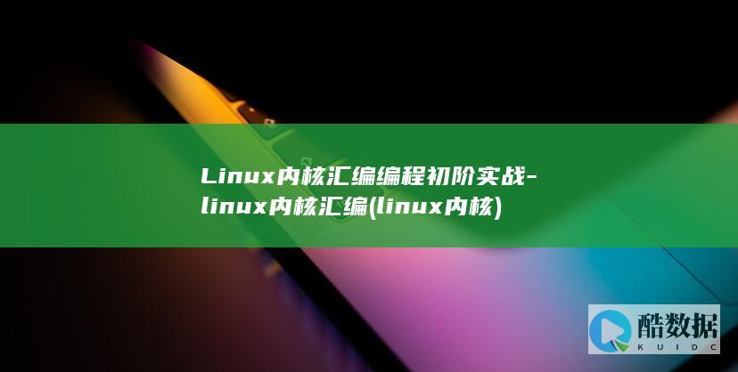Linux内核汇编编程初阶实战-linux内核汇编 (linux内核)