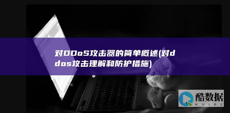 对DDoS攻击器的简单概述 (对ddos攻击理解和防护措施)