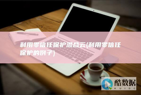 利用零信任保护混合云 (利用零信任保护的例子)