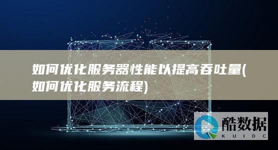 如何优化服务器性能以提高吞吐量 (如何优化服务流程)
