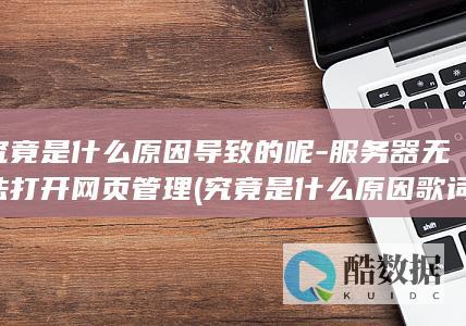 究竟是什么原因导致的呢-服务器无法打开网页管理 (究竟是什么原因歌词)