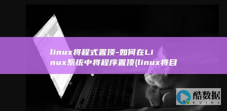 linux将程式置顶-如何在Linux系统中将程序置顶 (linux将目录复制到另一目录)