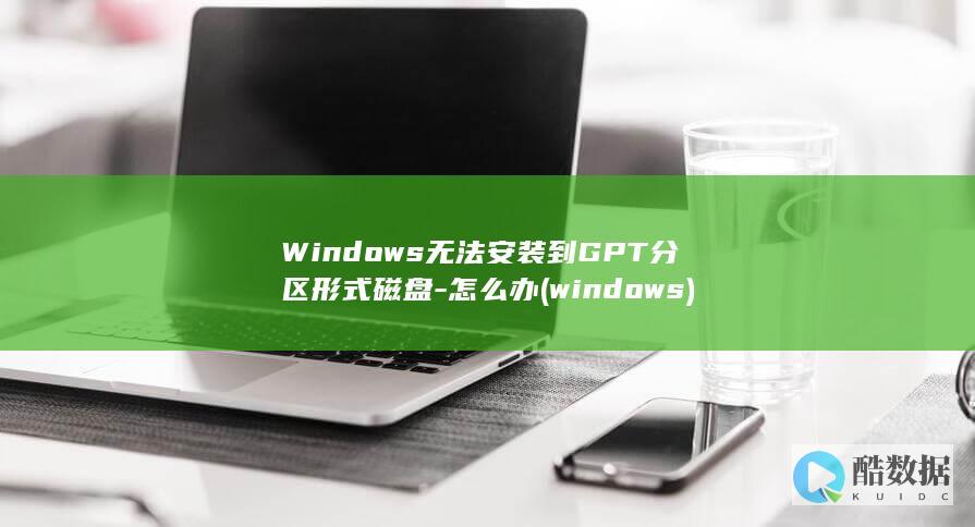 Windows无法安装到GPT分区形式磁盘-怎么办 (windows)